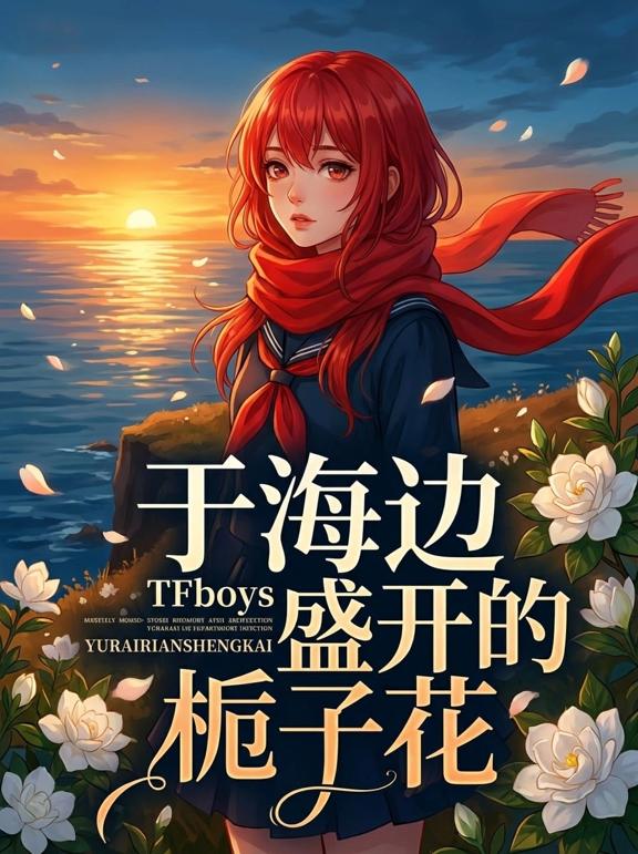 TFboys于海边盛开的栀子花